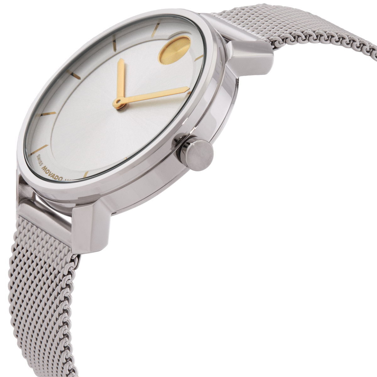 movado bold silver dial ladies watch 3600919 movado bold silver dial ladies watch 3600919