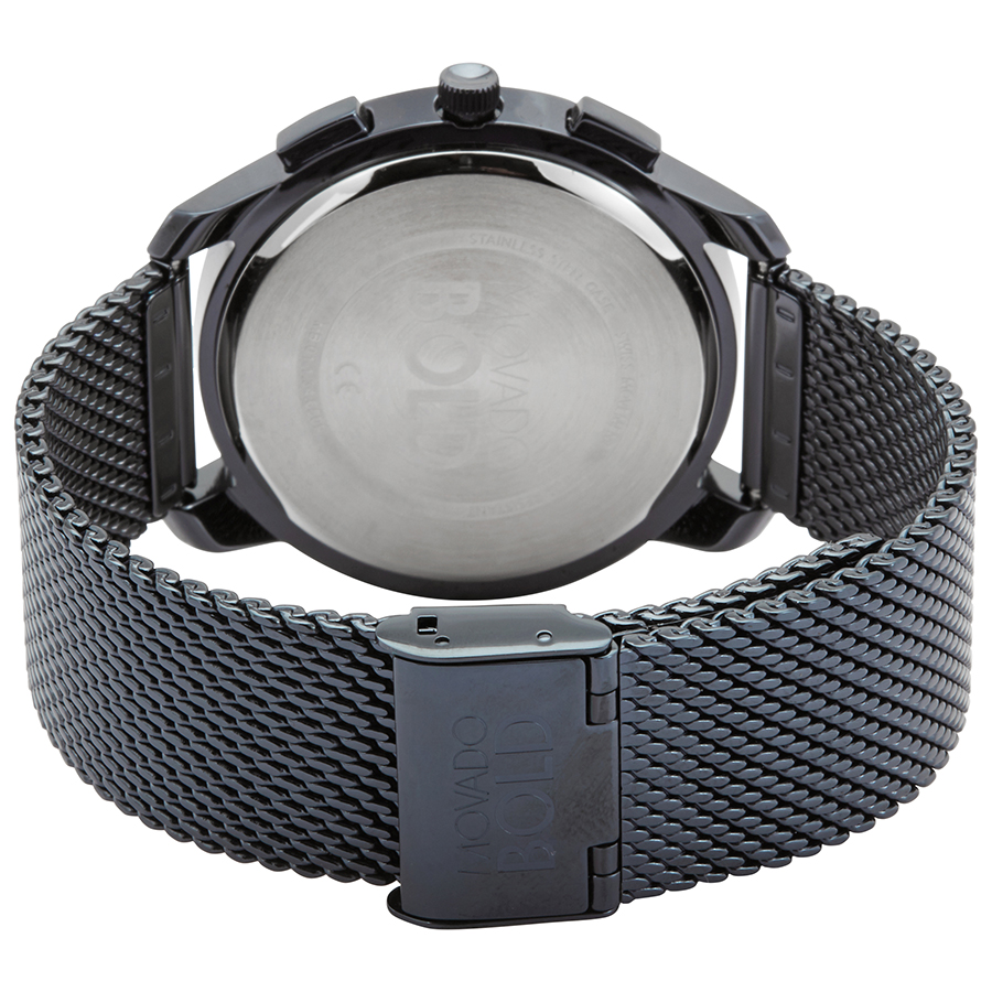 movado bold thin chronograph quartz blue dial men's watch 3600633 movado bold thin chronograph quartz blue dial men's watch 3600633
