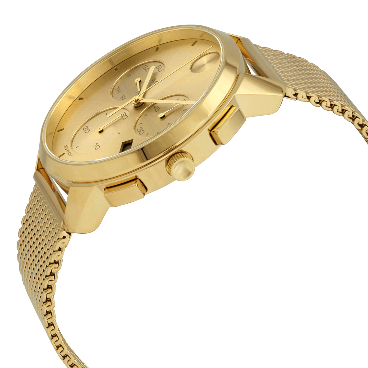 movado bold thin chronograph quartz gold dial men's watch 3600634 movado bold thin chronograph quartz gold dial men's watch 3600634