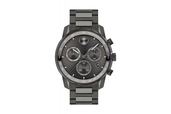 movado bold verso chronograph quartz gunmetal dial men's watch 3600743 movado bold verso chronograph quartz gunmetal dial men's watch 3600743
