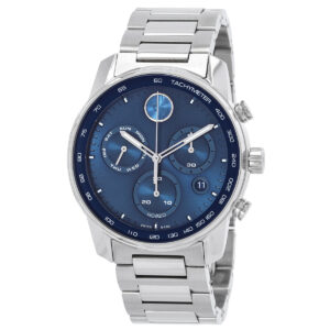Home movado bold verso quartz blue dial men's watch 3600865