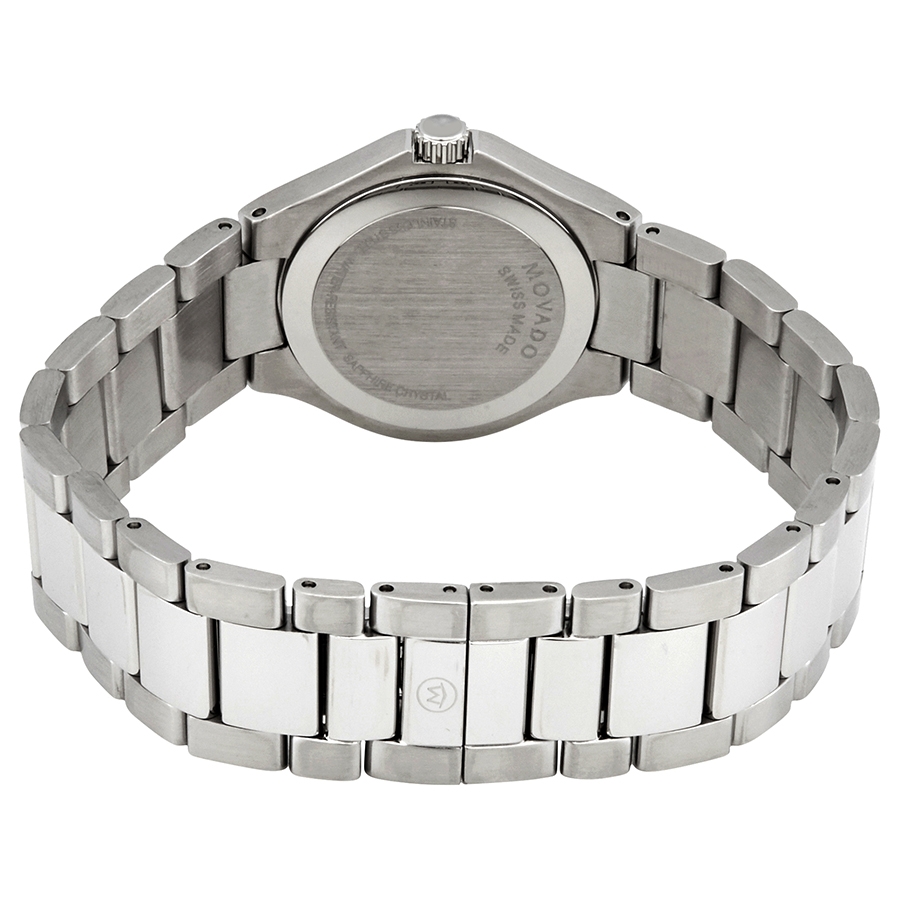 movado defio quartz black dial ladies watch 0607308 movado defio quartz black dial ladies watch 0607308