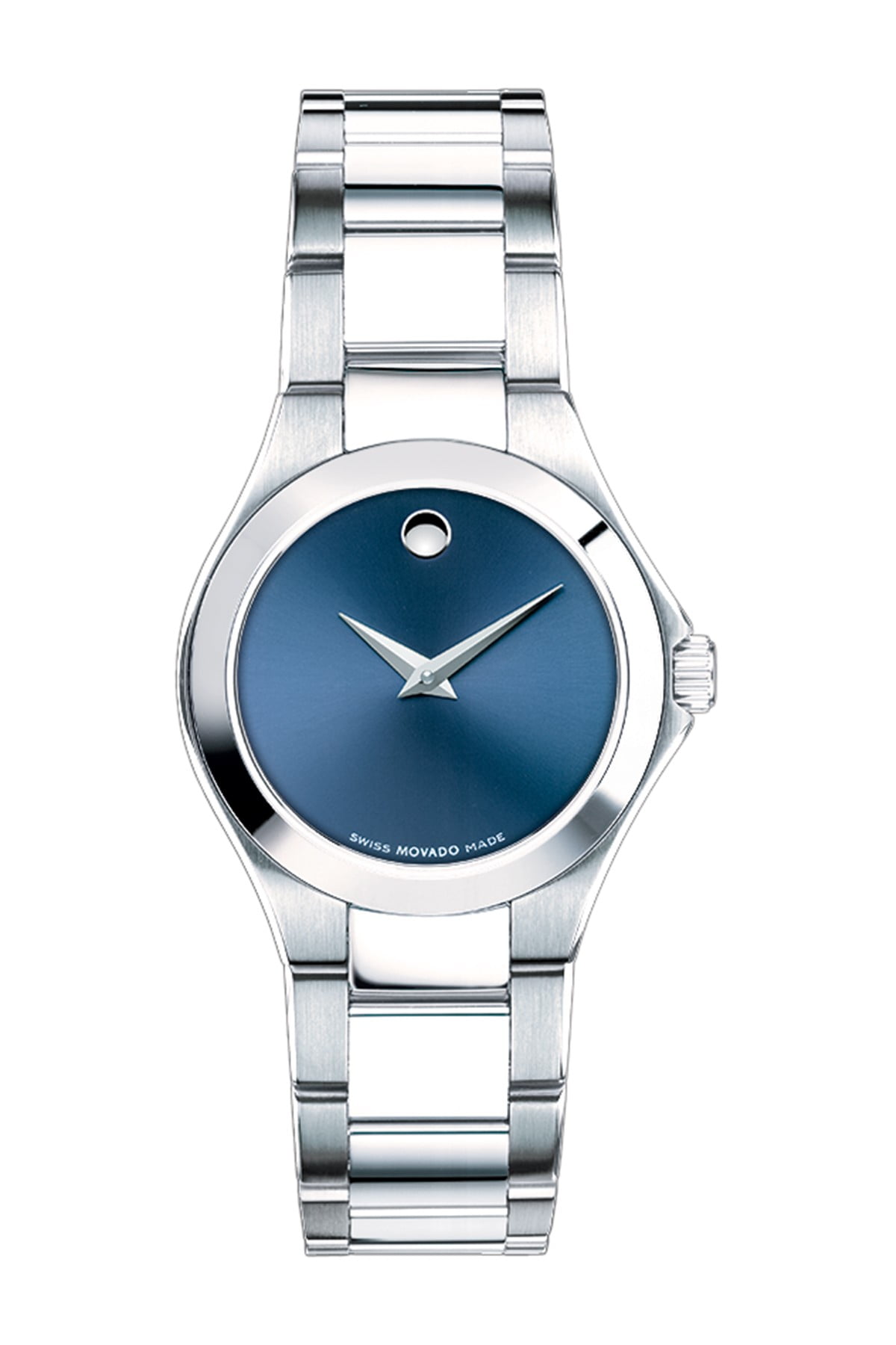 movado defio quartz blue dial ladies watch 0607309 movado defio quartz blue dial ladies watch 0607309