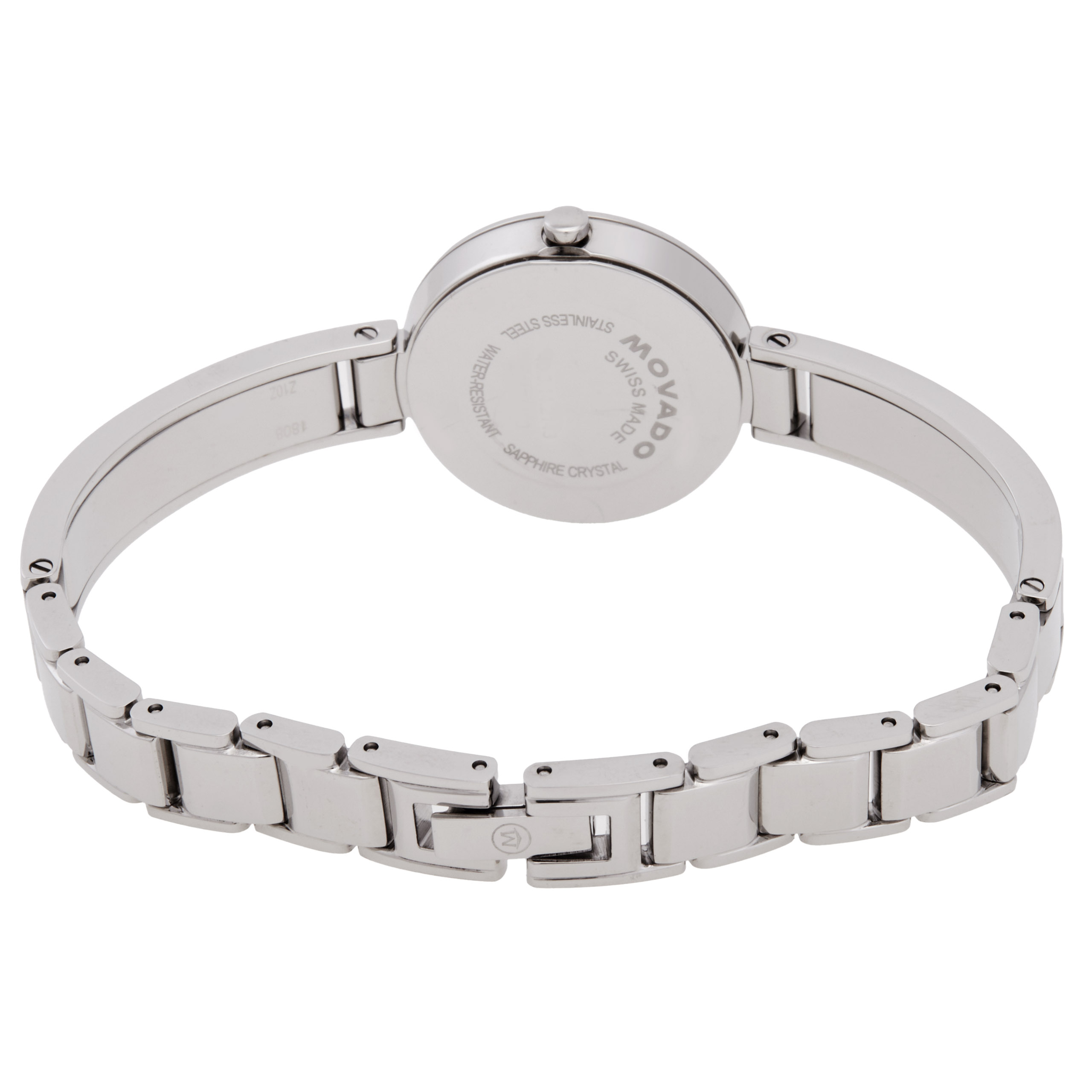 movado moda quartz white dial ladies watch 0608011 movado moda quartz white dial ladies watch 0608011