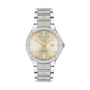 Витрина movado movado se automatic diamond beige dial ladies watch 0607683