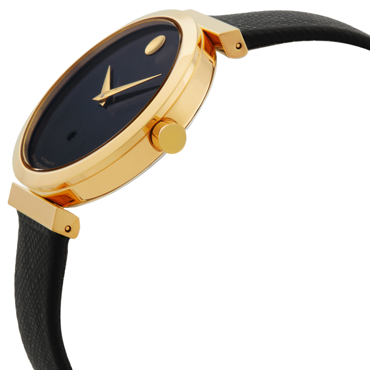 movado museum classic automatic black dial ladies watch 0607676 movado museum classic automatic black dial ladies watch 0607676