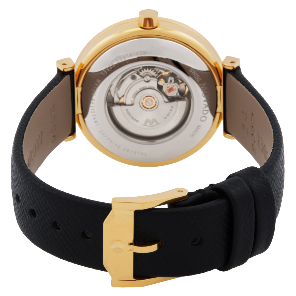 movado museum classic automatic black dial ladies watch 0607676 movado museum classic automatic black dial ladies watch 0607676