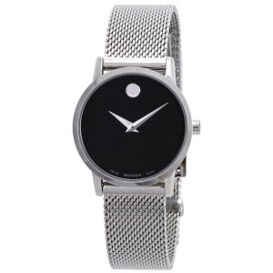 Витрина movado museum classic black dial ladies watch 0607220