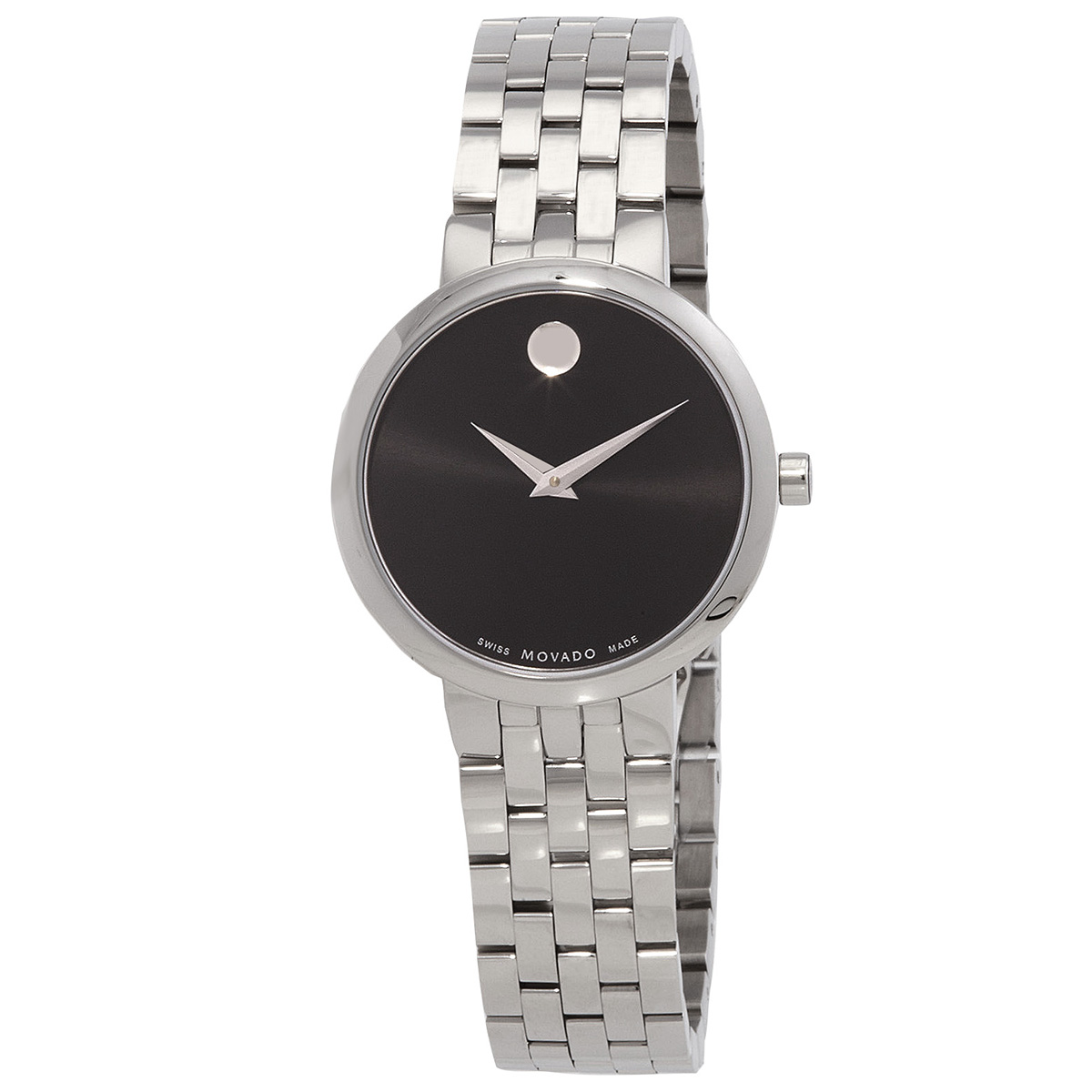 movado museum classic quartz black dial ladies watch 0607813 movado museum classic quartz black dial ladies watch 0607813
