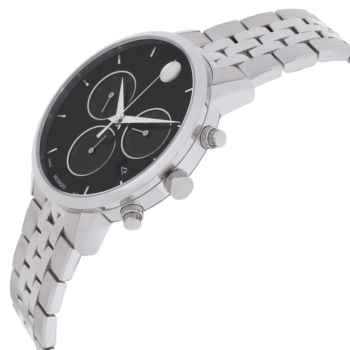 movado museum classic quartz black dial men's watch 0607776 movado museum classic quartz black dial men's watch 0607776