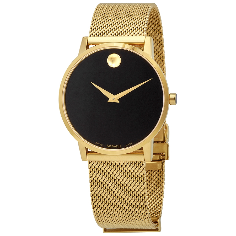 movado museum classic quartz black dial watch 0607396 movado museum classic quartz black dial watch 0607396