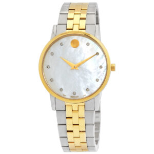 Витрина movado museum mother of pearl dial ladies watch mv0607630