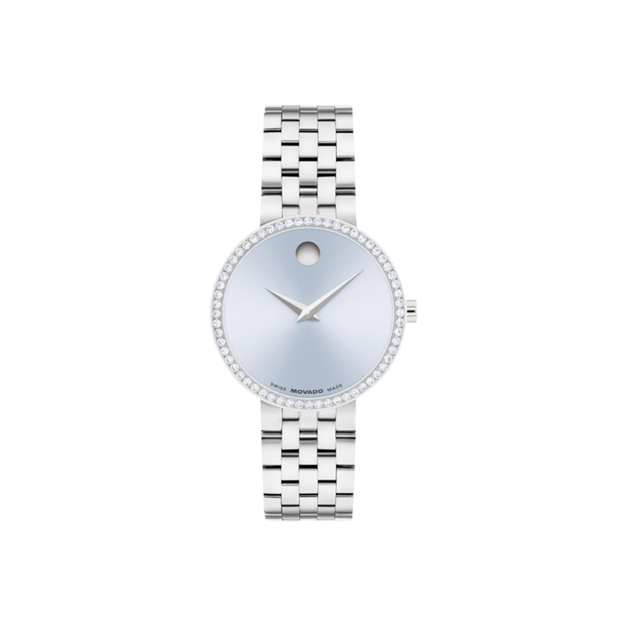 movado museum quartz blue dial ladies watch 0608066 movado museum quartz blue dial ladies watch 0608066