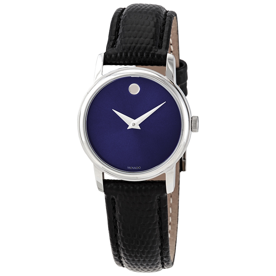 movado museum blue dial ladies watch 2100010 movado museum blue dial ladies watch 2100010