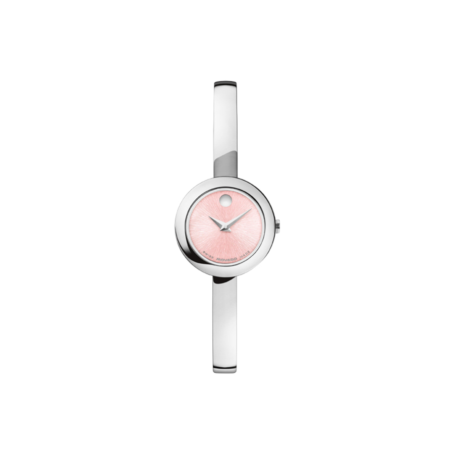 movado museum quartz pink dial ladies watch 608062 movado museum quartz pink dial ladies watch 608062