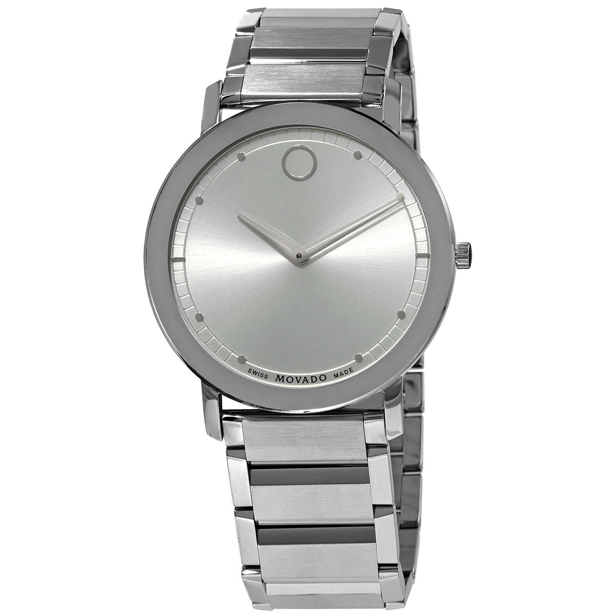 movado sapphire quartz silver dial men's watch 0607407 movado sapphire quartz silver dial men's watch 0607407