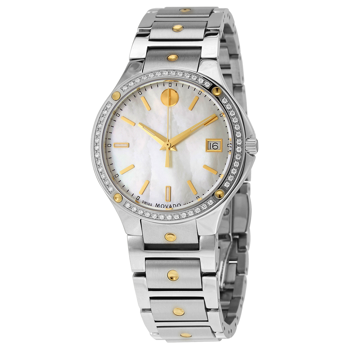 movado se quartz diamond mother of pearl dial ladies watch 0607517 movado se quartz diamond mother of pearl dial ladies watch 0607517
