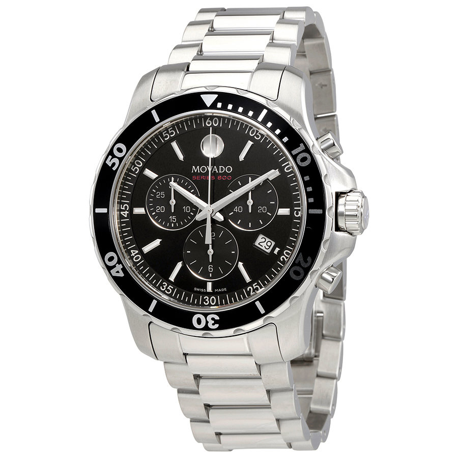 movado series 800 chronograph black dial men's watch 2600142 movado series 800 chronograph black dial men's watch 2600142