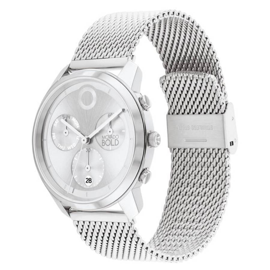 movado trend element chronograph quartz silver dial men's watch 3601024 movado trend element chronograph quartz silver dial men's watch 3601024