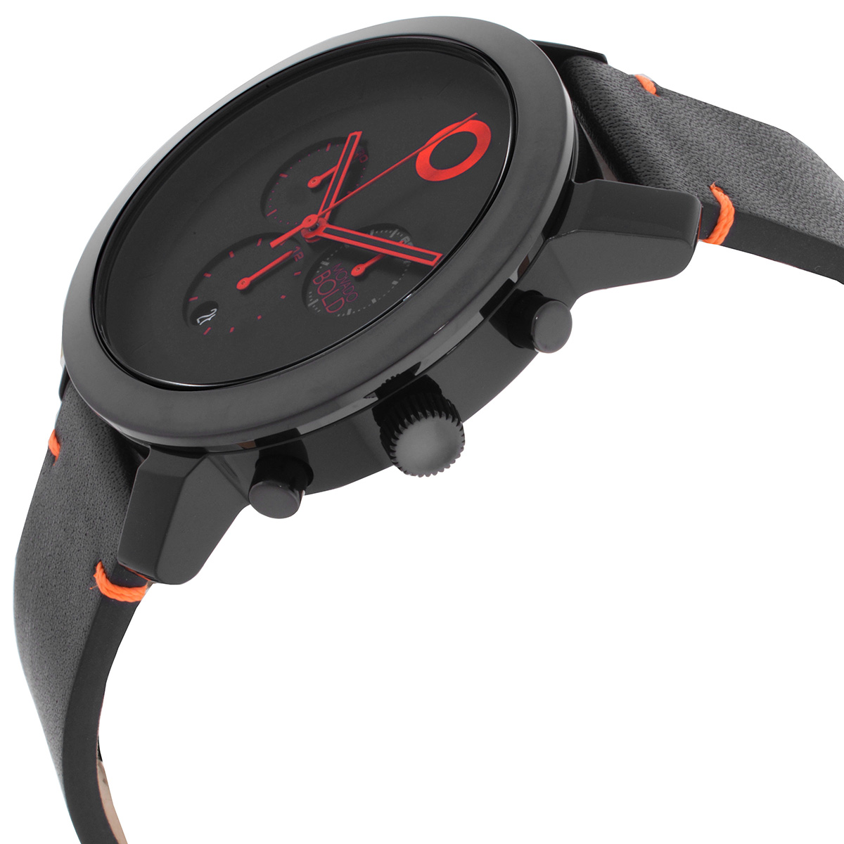 movado trend impulse chronograph quartz black dial men's watch 3601068 movado trend impulse chronograph quartz black dial men's watch 3601068
