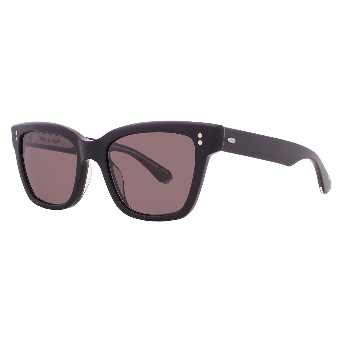 mr. leight lola s lava cat eye ladies sunglasses ml2046 51 bk plt/lava mr. leight lola s lava cat eye ladies sunglasses ml2046 51 bk plt/lava