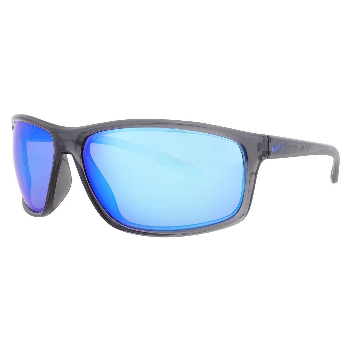 nike blue mirror wrap men's sunglasses nike adrenaline m ev1113 012 66 nike blue mirror wrap men's sunglasses nike adrenaline m ev1113 012 66
