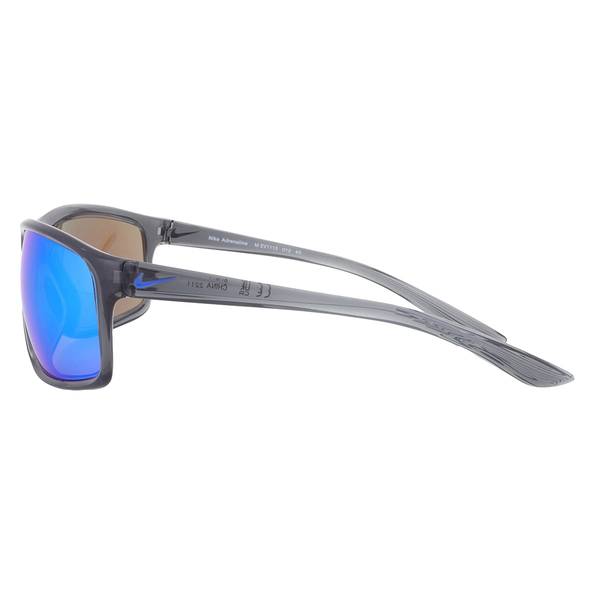 nike blue mirror wrap men's sunglasses nike adrenaline m ev1113 012 66 nike blue mirror wrap men's sunglasses nike adrenaline m ev1113 012 66