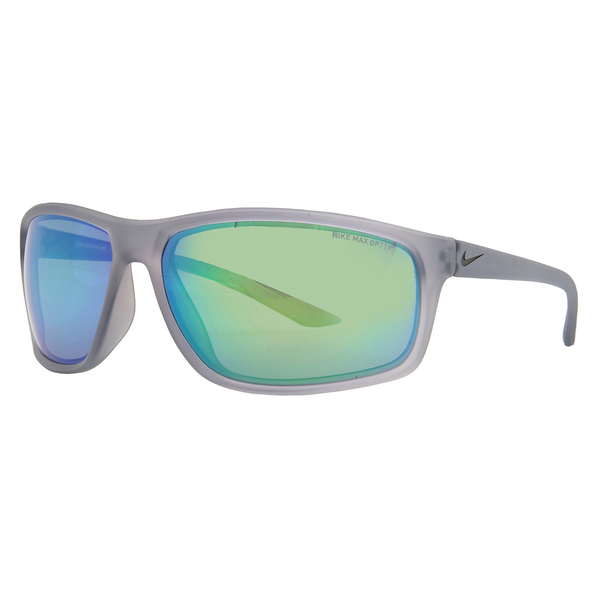 nike green mirror wrap men's sunglasses nike adrenaline m ev1113 013 66 nike green mirror wrap men's sunglasses nike adrenaline m ev1113 013 66