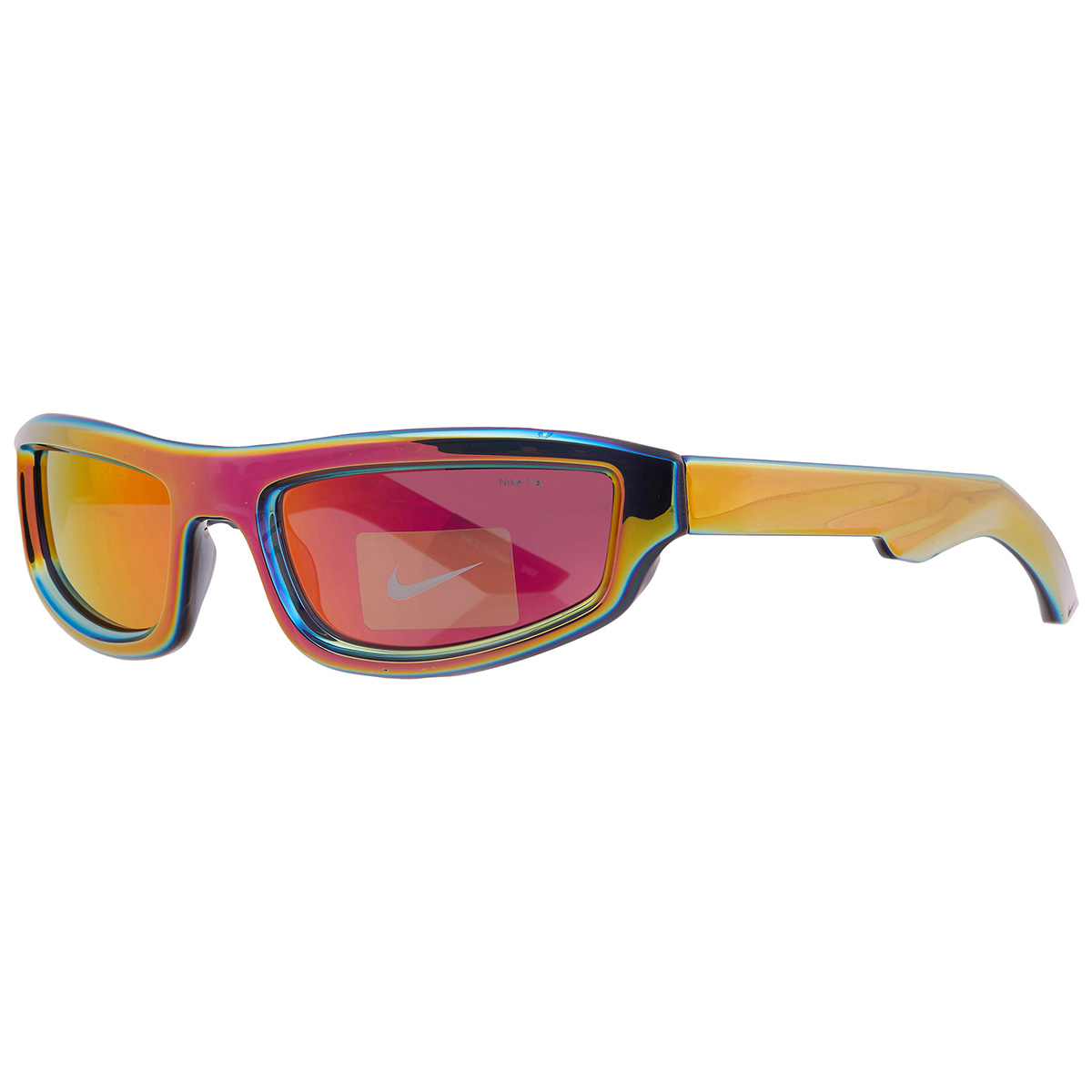 nike orange multilayer wrap men's sunglasses nike lucent flash ev24050 891 56 nike orange multilayer wrap men's sunglasses nike lucent flash ev24050 891 56