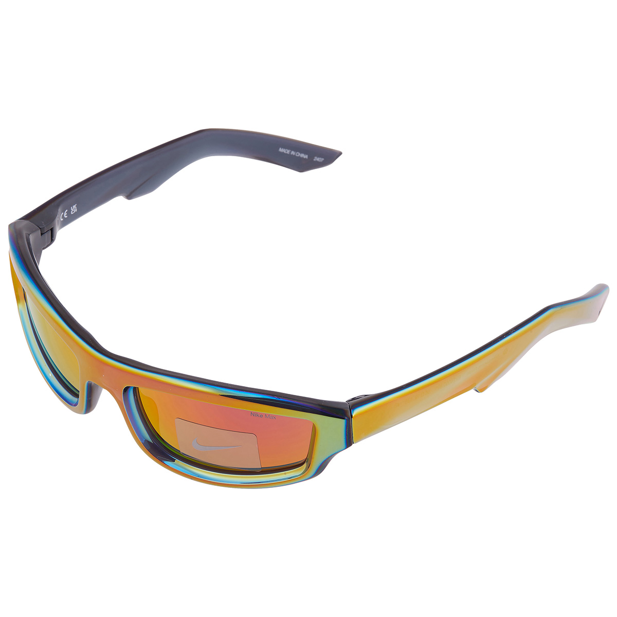 nike orange multilayer wrap men's sunglasses nike lucent flash ev24050 891 56 nike orange multilayer wrap men's sunglasses nike lucent flash ev24050 891 56
