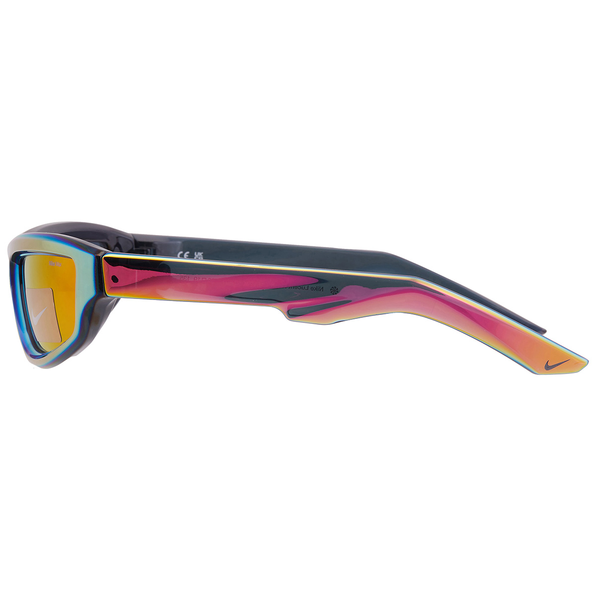 nike orange multilayer wrap men's sunglasses nike lucent flash ev24050 891 56 nike orange multilayer wrap men's sunglasses nike lucent flash ev24050 891 56