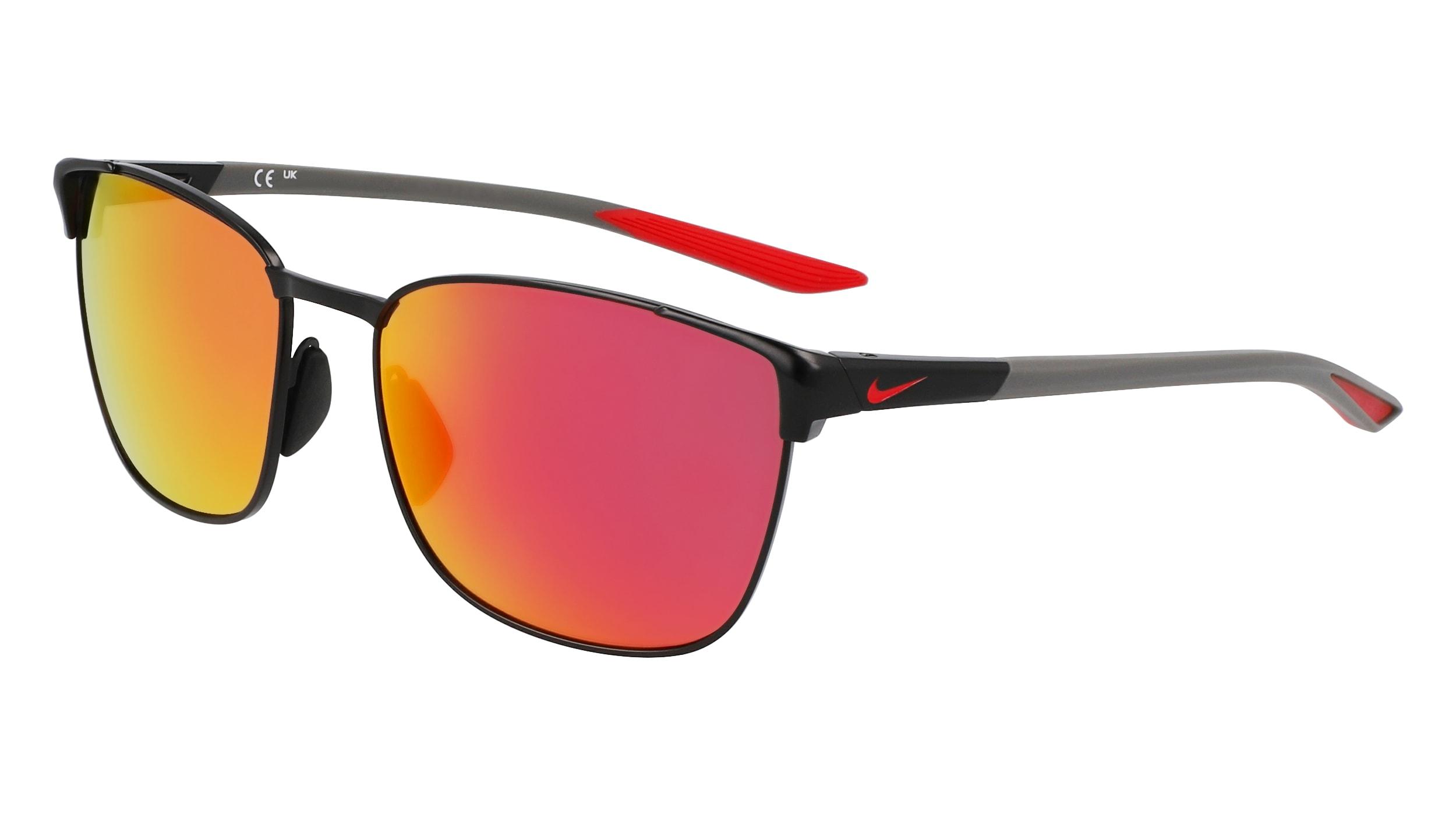 nike red mirror square men's sunglasses nike metal fusion m fv2381 010 55 nike red mirror square men's sunglasses nike metal fusion m fv2381 010 55