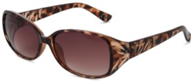 Home nine west brown oval ladies sunglasses 10262002.khl brnbrn