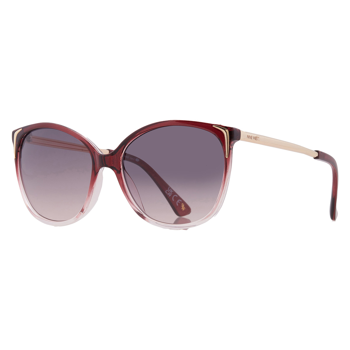 nine west nw 23 456 wne smoke cat eye ladies sunglasses 10266311.cgr winsmk nine west nw 23 456 wne smoke cat eye ladies sunglasses 10266311.cgr winsmk