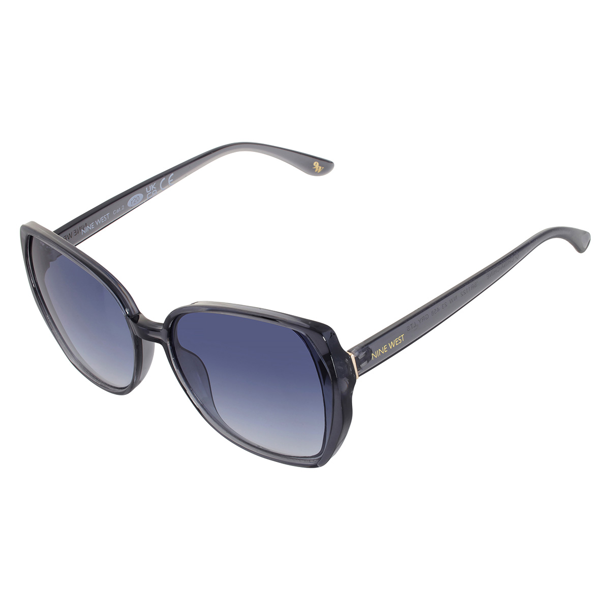 nine west smoke butterfly ladies sunglasses 10266027.cgr grysmk nine west smoke butterfly ladies sunglasses 10266027.cgr grysmk