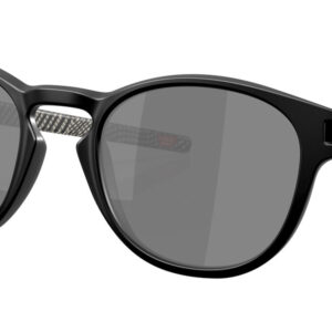 oakley latch (a) prizm black polarized round men's sunglasses oo9349 934956 53