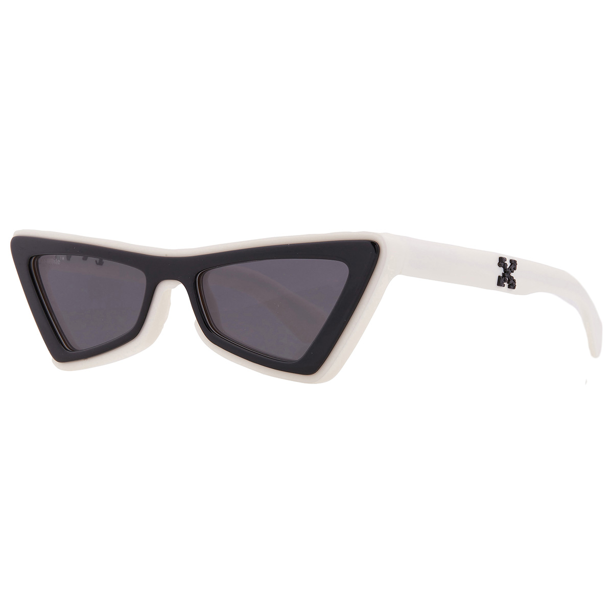off white artemisia dark grey cat eye ladies sunglasses oeri042 0207 55 off white artemisia dark grey cat eye ladies sunglasses oeri042 0207 55