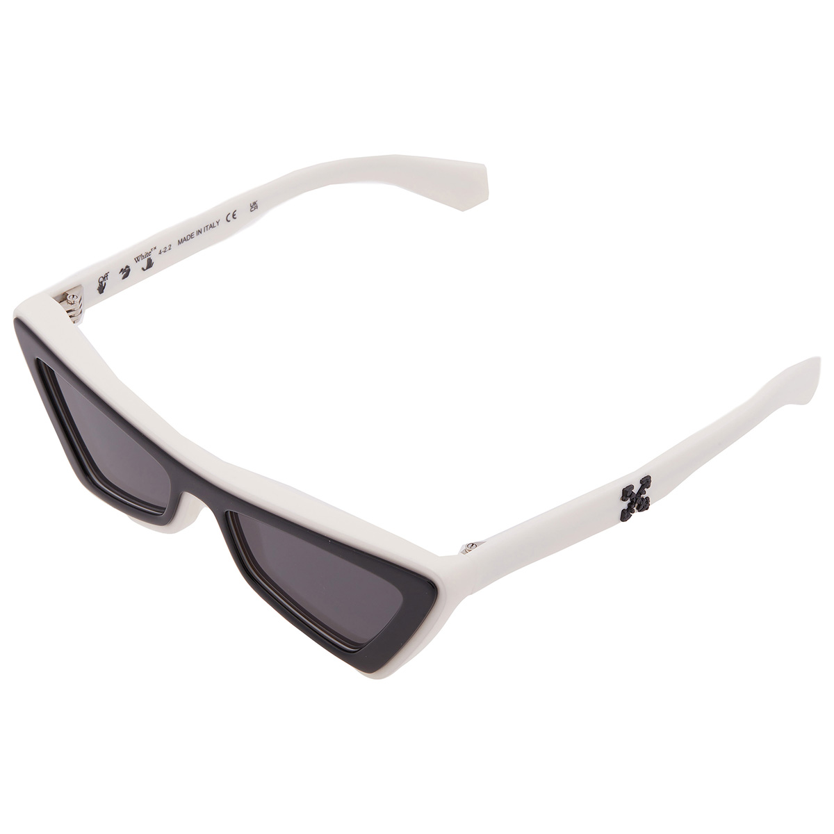 off white artemisia dark grey cat eye ladies sunglasses oeri042 0207 55 off white artemisia dark grey cat eye ladies sunglasses oeri042 0207 55