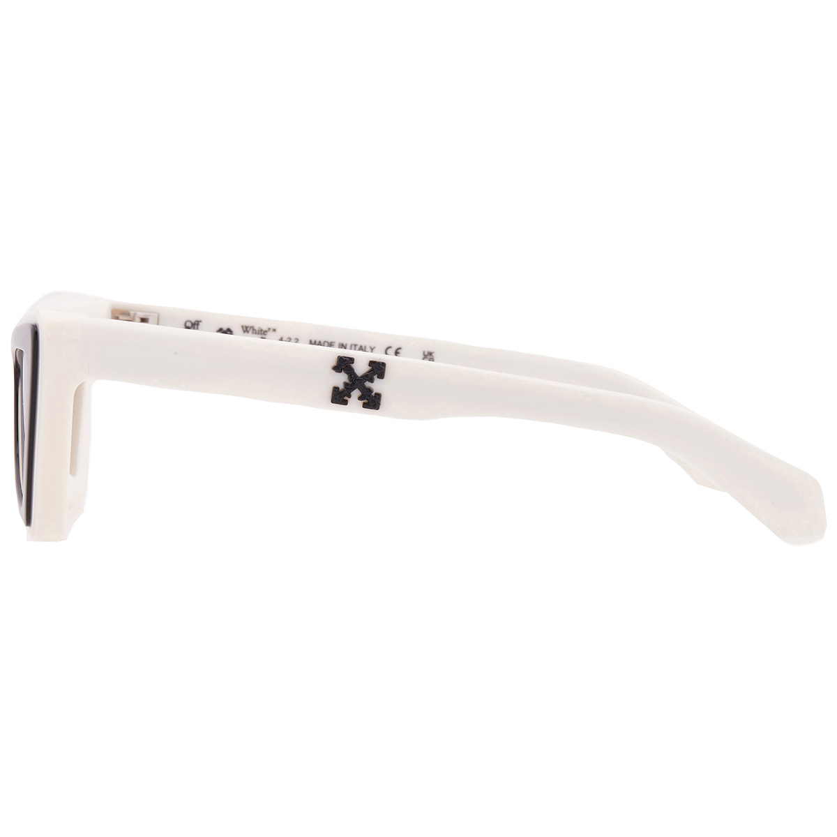 off white artemisia dark grey cat eye ladies sunglasses oeri042 0207 55 off white artemisia dark grey cat eye ladies sunglasses oeri042 0207 55