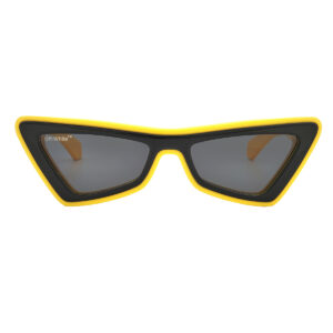 Home off white artemisia dark grey cat eye ladies sunglasses oeri042 1807 55