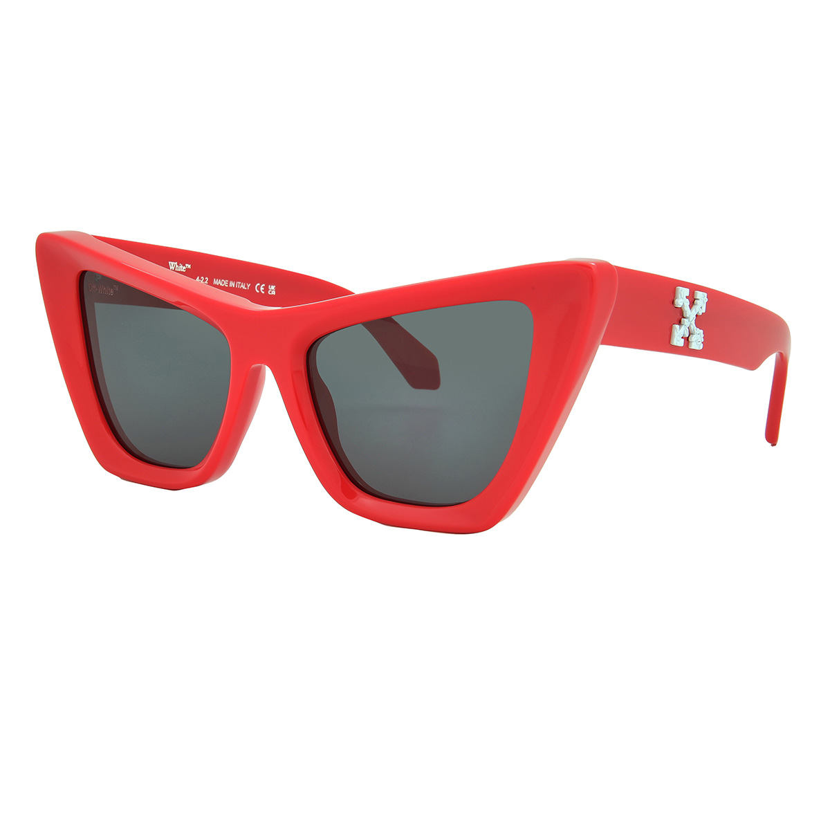 off white edvard dark grey cat eye ladies sunglasses oeri045 2507 off white edvard dark grey cat eye ladies sunglasses oeri045 2507