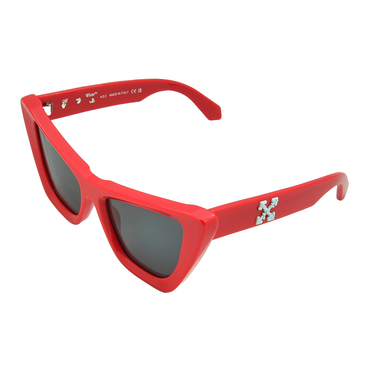 off white edvard dark grey cat eye ladies sunglasses oeri045 2507 off white edvard dark grey cat eye ladies sunglasses oeri045 2507