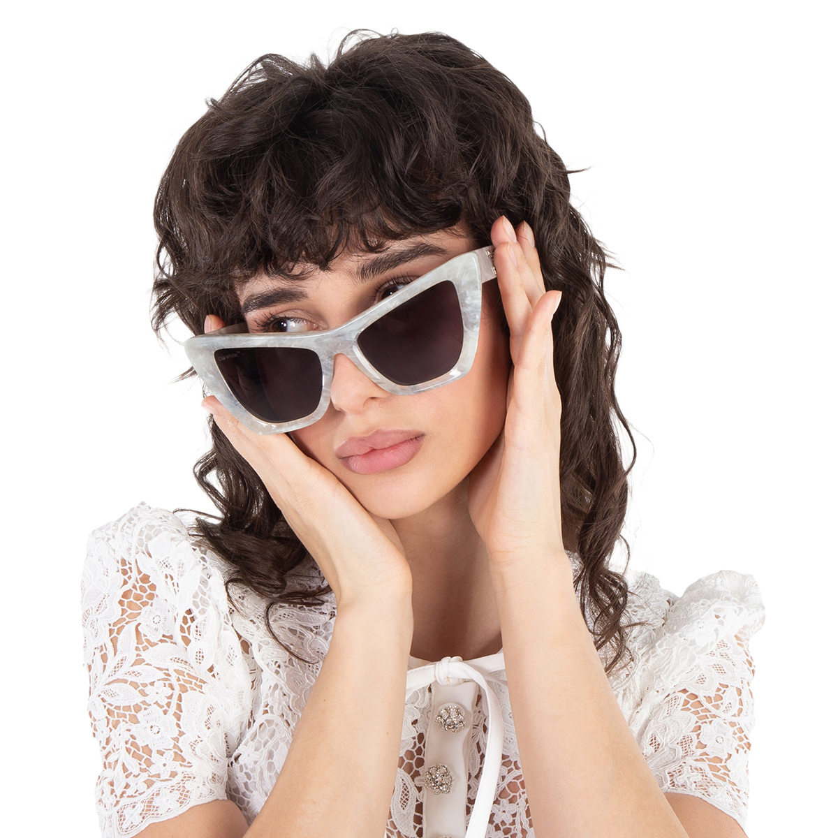 off white edvard grey cat eye ladies sunglasses oeri045 0807 57 off white edvard grey cat eye ladies sunglasses oeri045 0807 57