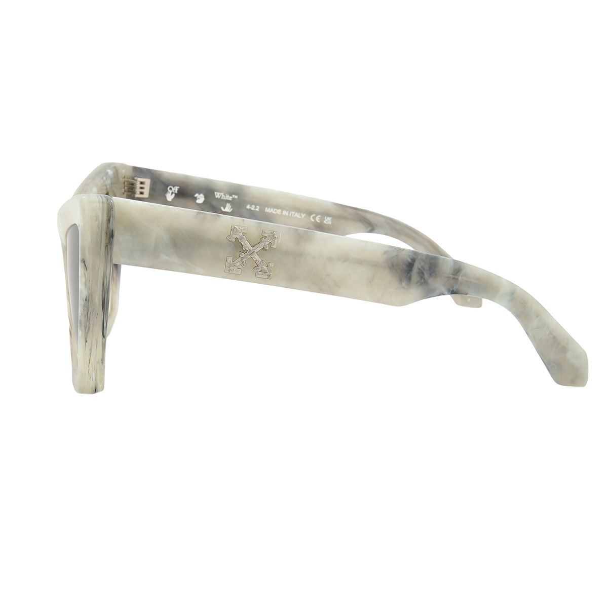 off white edvard grey cat eye ladies sunglasses oeri045 0807 57 off white edvard grey cat eye ladies sunglasses oeri045 0807 57