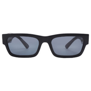 Home prada open box prada grey rectangular men's sunglasses pr a03s 16k07t