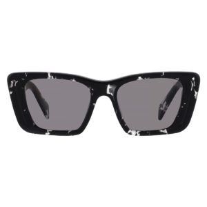 Home prada open box prada polarized dark grey butterfly ladies sunglasses pr 08ys 15s5z1 51