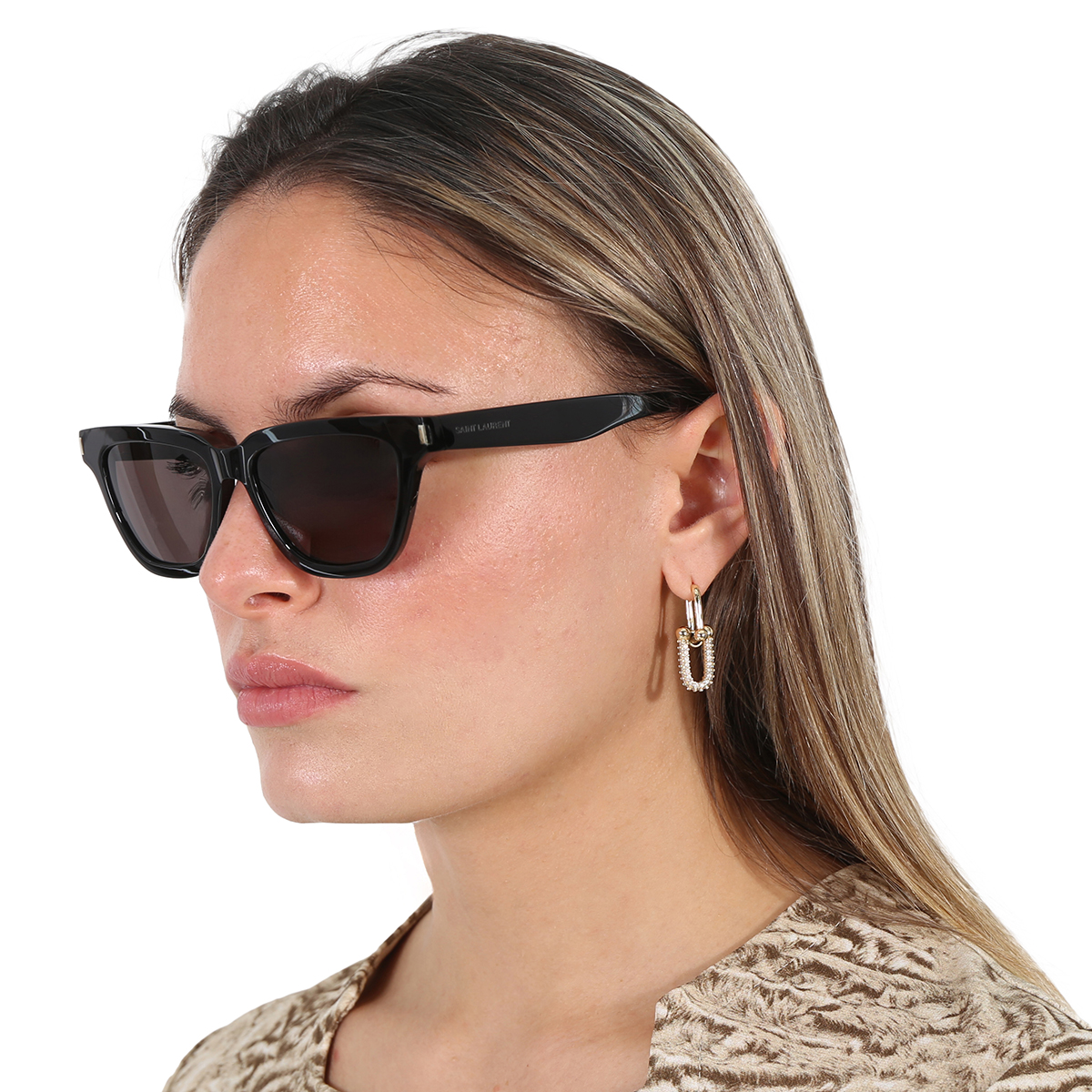 saint laurent open box saint laurent dark grey smoke cat eye ladies sunglasses sl 462 sulpice 001 53 saint laurent open box saint laurent dark grey smoke cat eye ladies sunglasses sl 462 sulpice 001 53