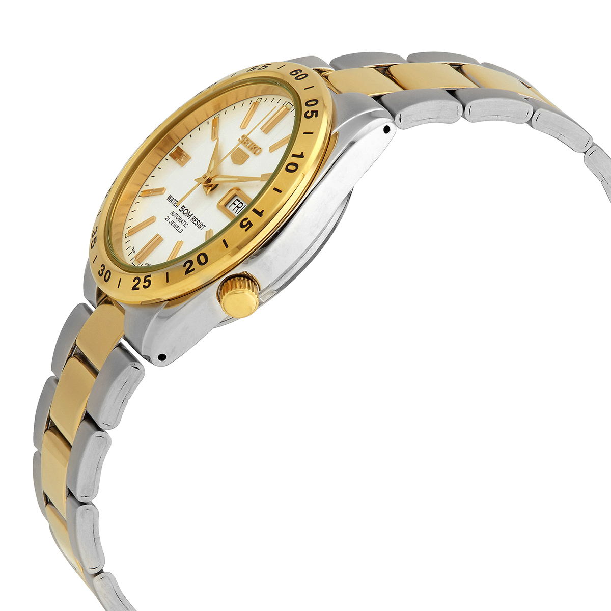 seiko open box seiko automatic white dial two tone ladies watch snke04 seiko open box seiko automatic white dial two tone ladies watch snke04