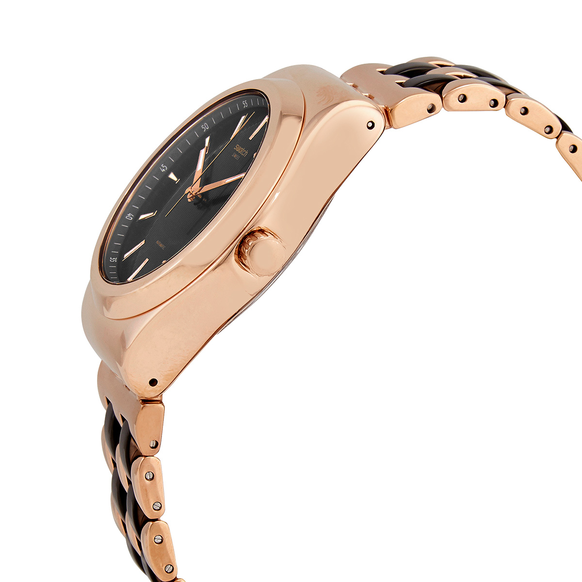 swatch open box swatch sistem dafne automatic black dial men's watch yig400g swatch open box swatch sistem dafne automatic black dial men's watch yig400g