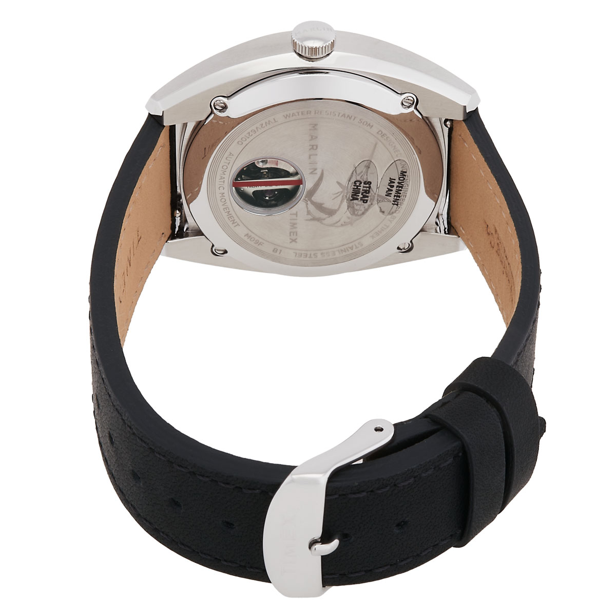 timex open box timex marlin automatic black dial men's watch tw2v62100 timex open box timex marlin automatic black dial men's watch tw2v62100